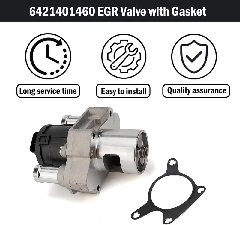 Xiaoyudou EGR Valve with Gasket Fits For 2010-2021 Mercedes-Benz & Freightliner Sprinter Replaces 710471D 6421401460 14533102087 - Image 3
